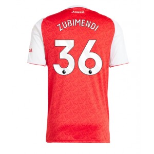 Arsenal Martin Zubimendi #36 Jalkapallovaatteet Kotipaita 2025-26 Lyhythihainen